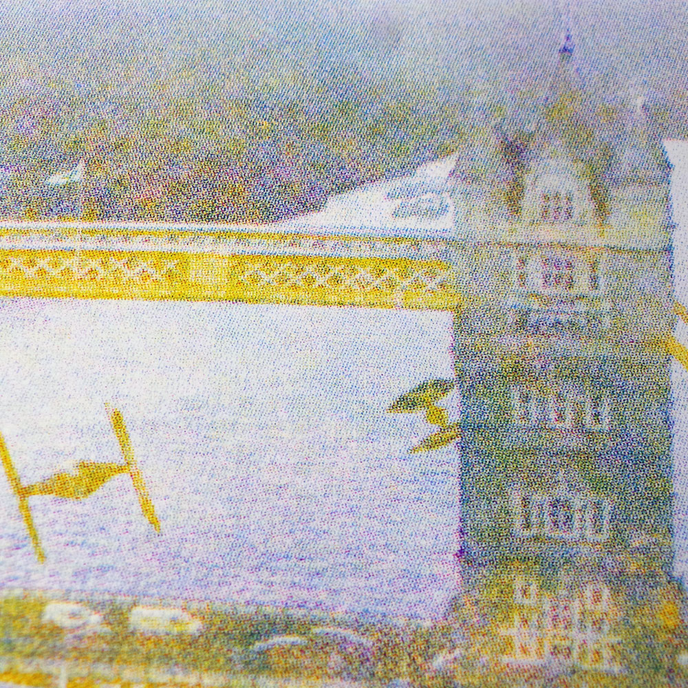 Star Wars - Incident at Tower Bridge - Screen print - Yellow, Magenta, Cyan